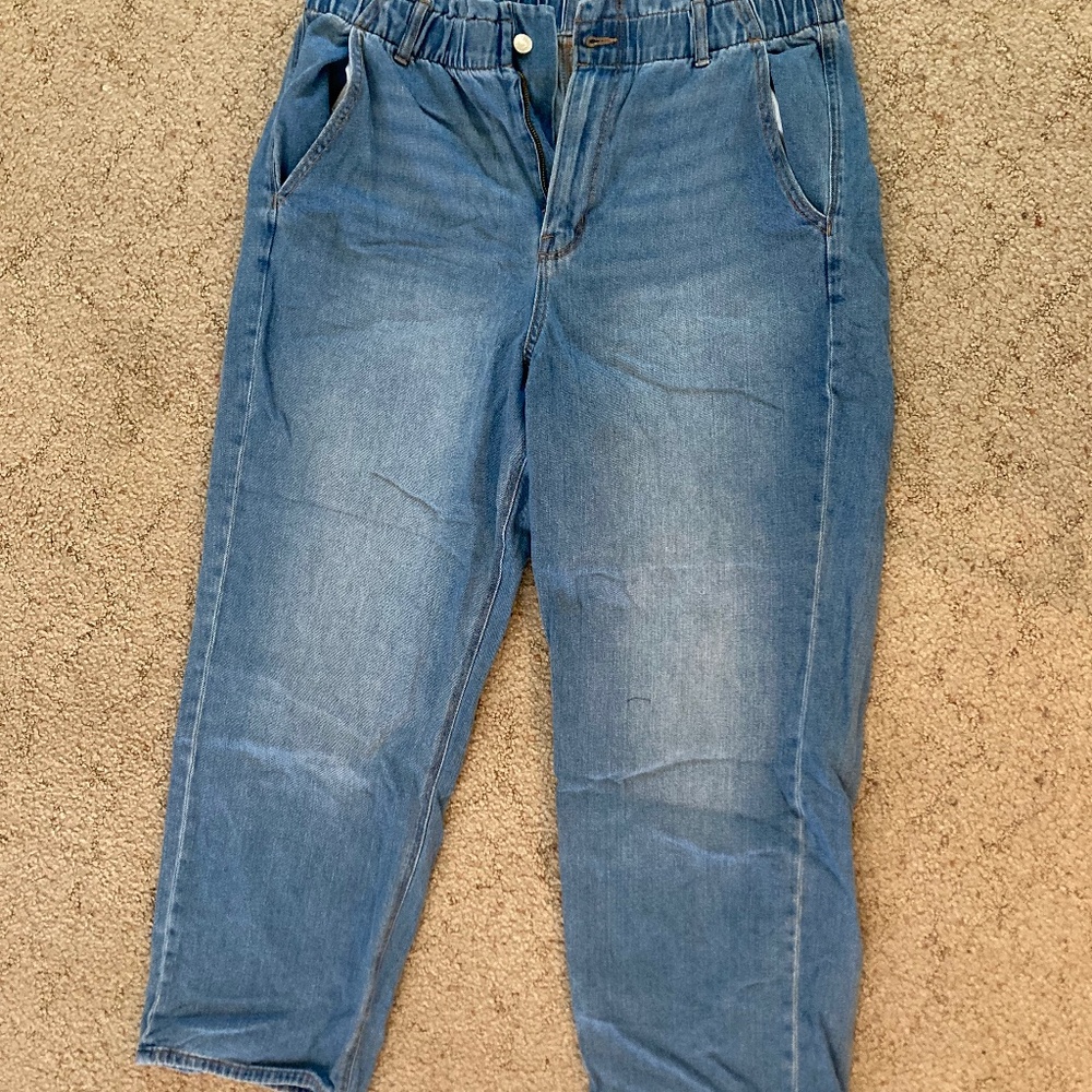 American Eagle Paperbag Jeans 18
